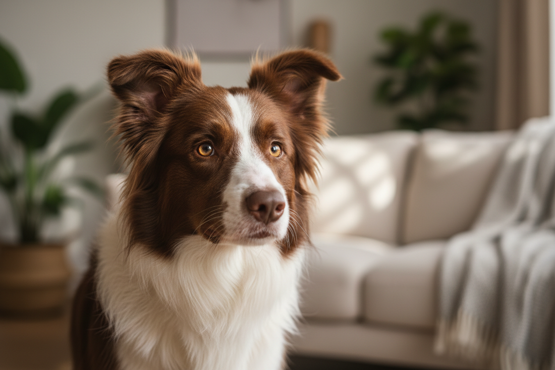 Border Collie sable en casa | Peludo Market