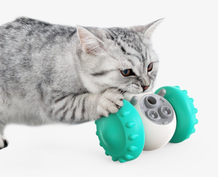 Coche Interactivo para Mascotas 🚗 — Juguete Dispensador de Premios para Perros y Gatos