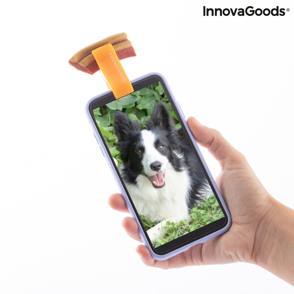 Clip Selfie para Mascotas — Fotos Perfectas con tu Perro o Gato