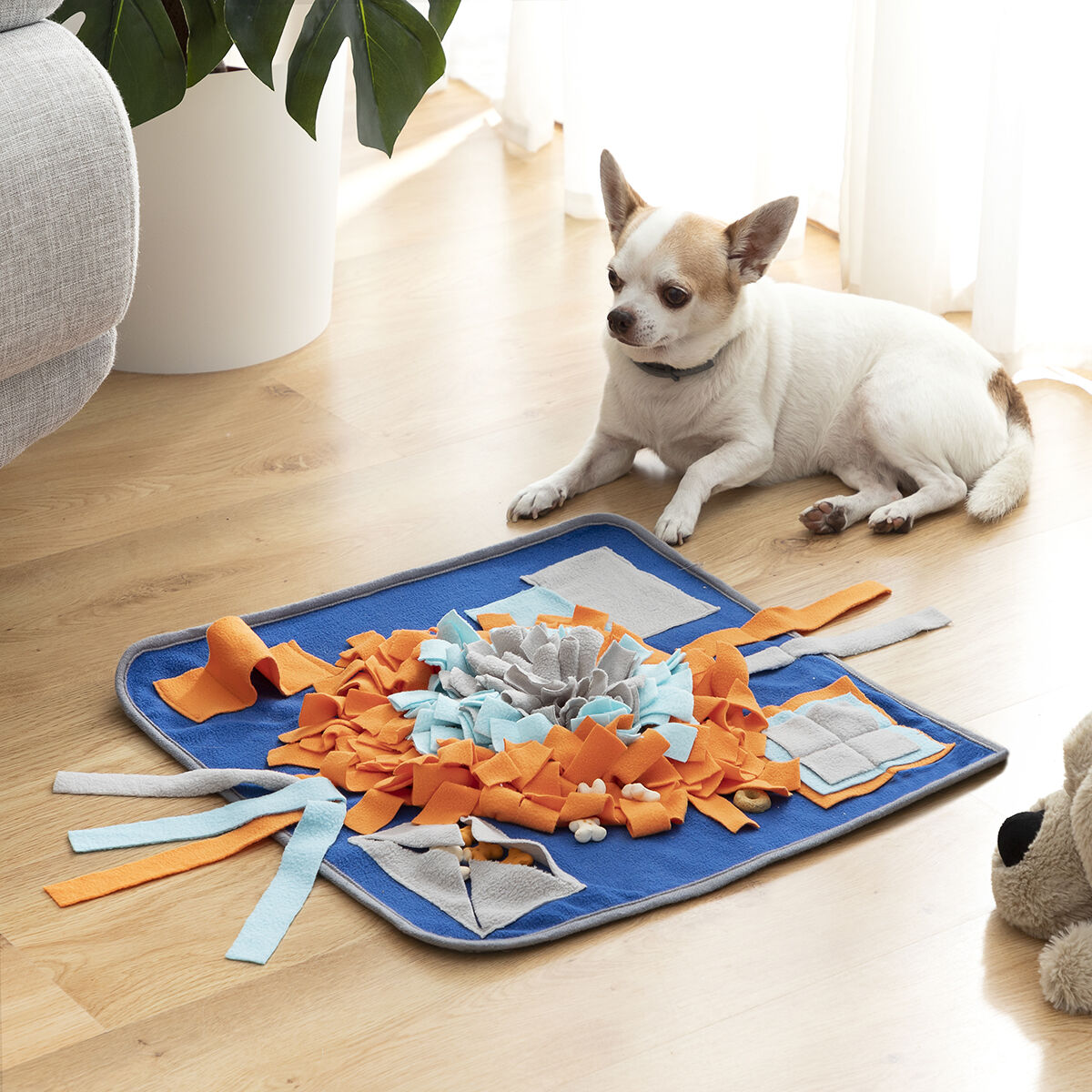 Alfombrilla Olfativa para Perros — Estimulación Mental y Juego