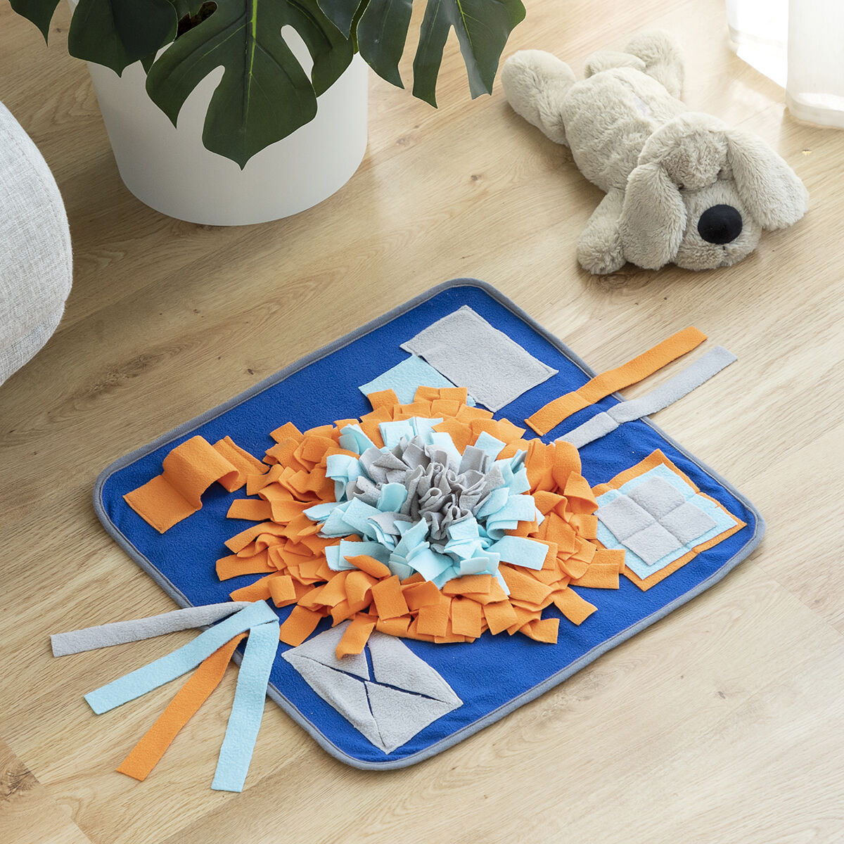 Alfombrilla Olfativa para Perros — Estimulación Mental y Juego