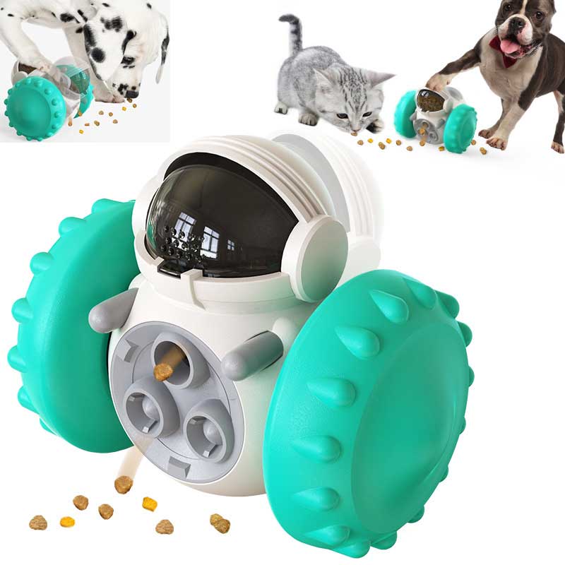Coche Interactivo para Mascotas 🚗 — Juguete Dispensador de Premios para Perros y Gatos