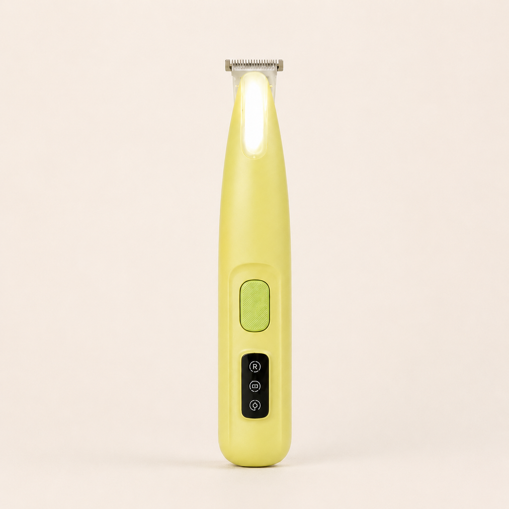 Recortador de Pelo para Mascotas con Luz LED | Cortapelos Impermeable Recargable para Perros y Gatos